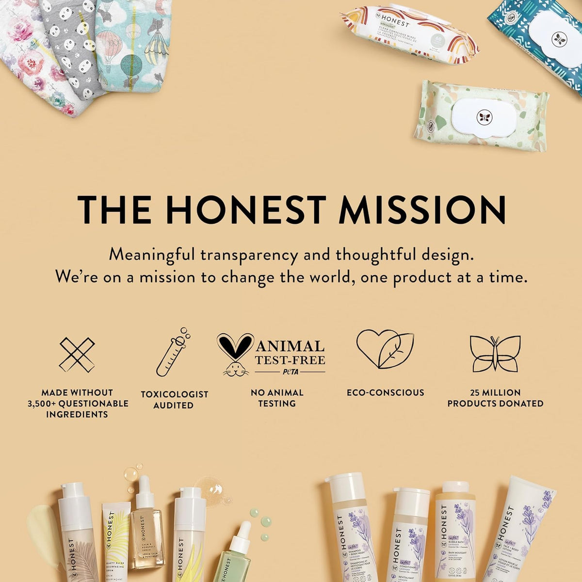 The Honest Company Hydrating Face and Body Lotion, Fast Absorbing, Naturally Derived, Hypoallergenic, Fragrance-Free, Sensitive, 8.5 fl oz
