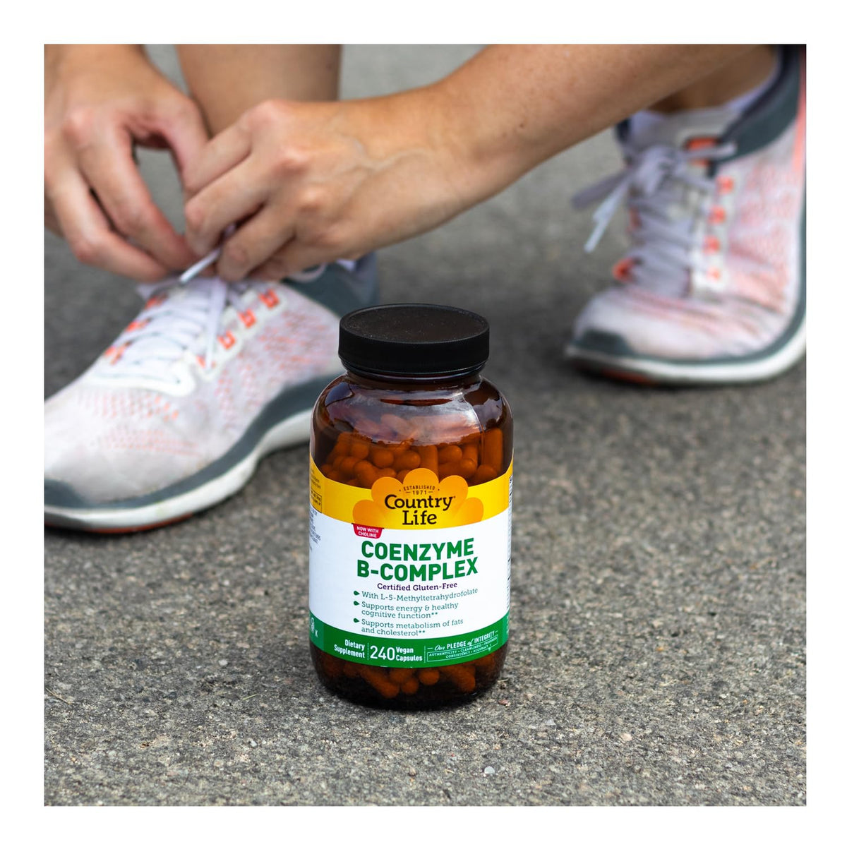 Country Life Coenzyme B-Complex, 120 Capsules
