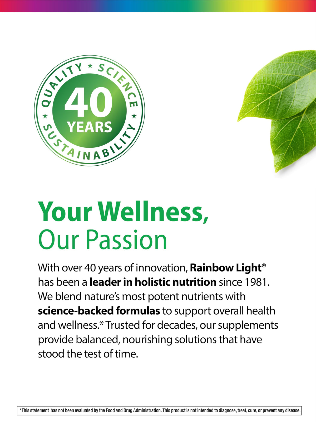 Rainbow Light Probiotic Gummies | 50 Count | Advanced Synbiotic with Prebiotic | for Men, Women & Children | Supports Digestive & Immune Health