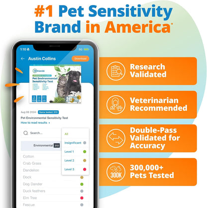 5Strands Pet Environmental Sensitivity Test for Skin Health