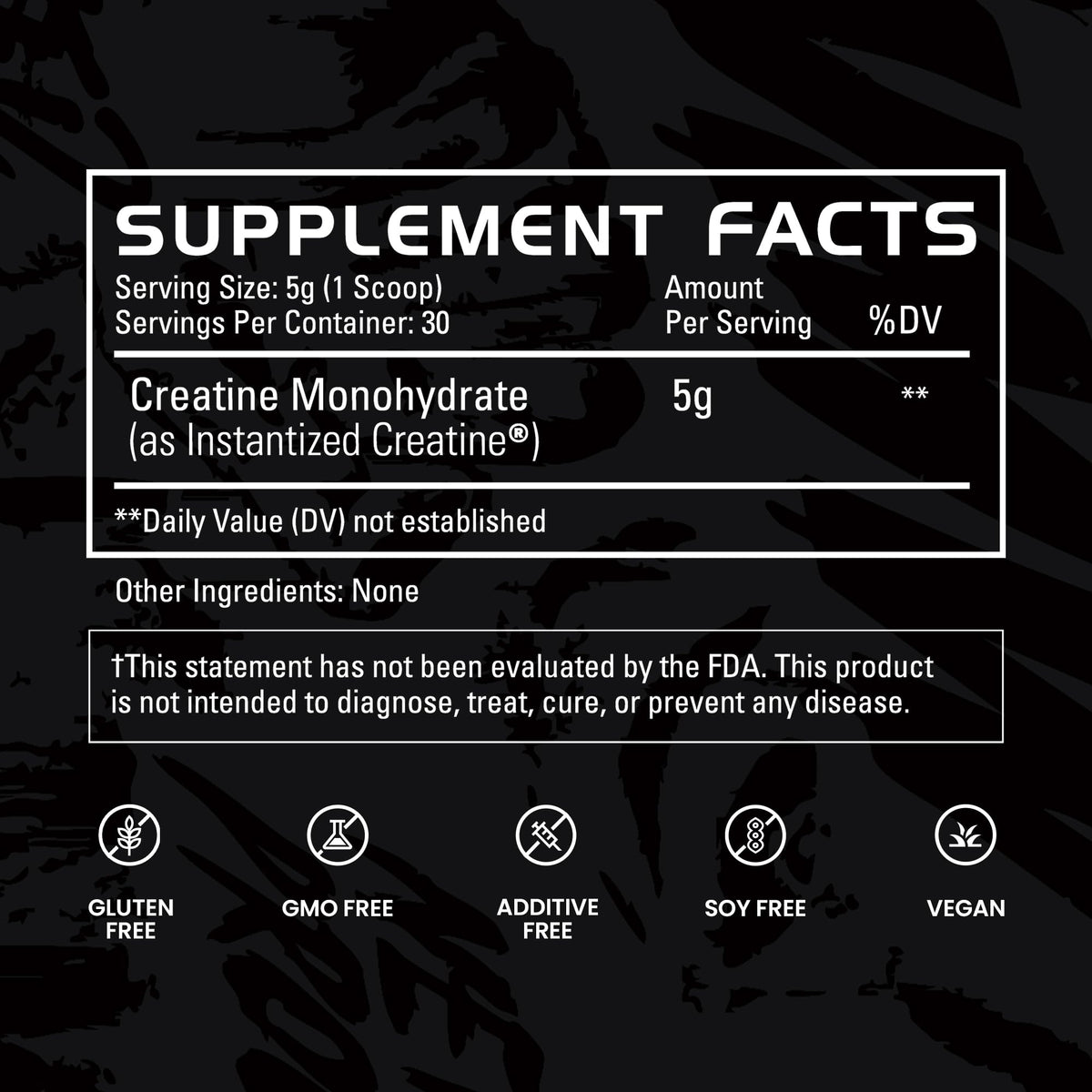 Gains in Bulk Instantized Creatine Monohydrate, Unflavored, 100 Servings