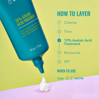 Good Molecules 10% Azelaic Acid Treatment for Face – Soothing Formula for Facial Redness