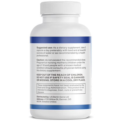 Pure Magnesium Glycinate 500mg, Magnesium Supplement with Vitamin B6 for High Absorption, Supports Stress Relief, Sleep, Muscle, Calm, Relaxation, Nerves* & Metabolism*, Non-GMO, 240 Vegan Capsules