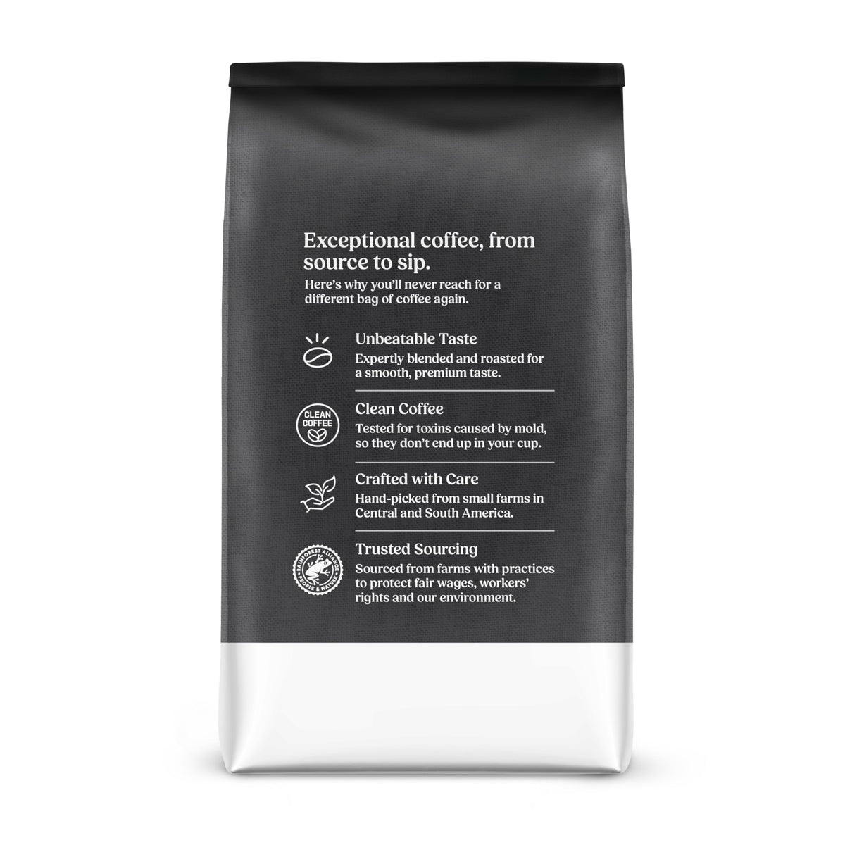 Bulletproof Original Medium Roast Ground Coffee,100% Arabica Coffee, Clean Coffee Tested for Toxins, Sustainably Sourced, 12 Ounces