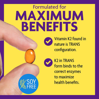 InnovixLabs Vitamin K2 & Triple Omega Bundle Full Spectrum Vitamin K2 (90 Softgels) Triple Strength Omega-3 Fish Oil (200 Softgels). Supports Healthy Bones, Arteries and Joints. *