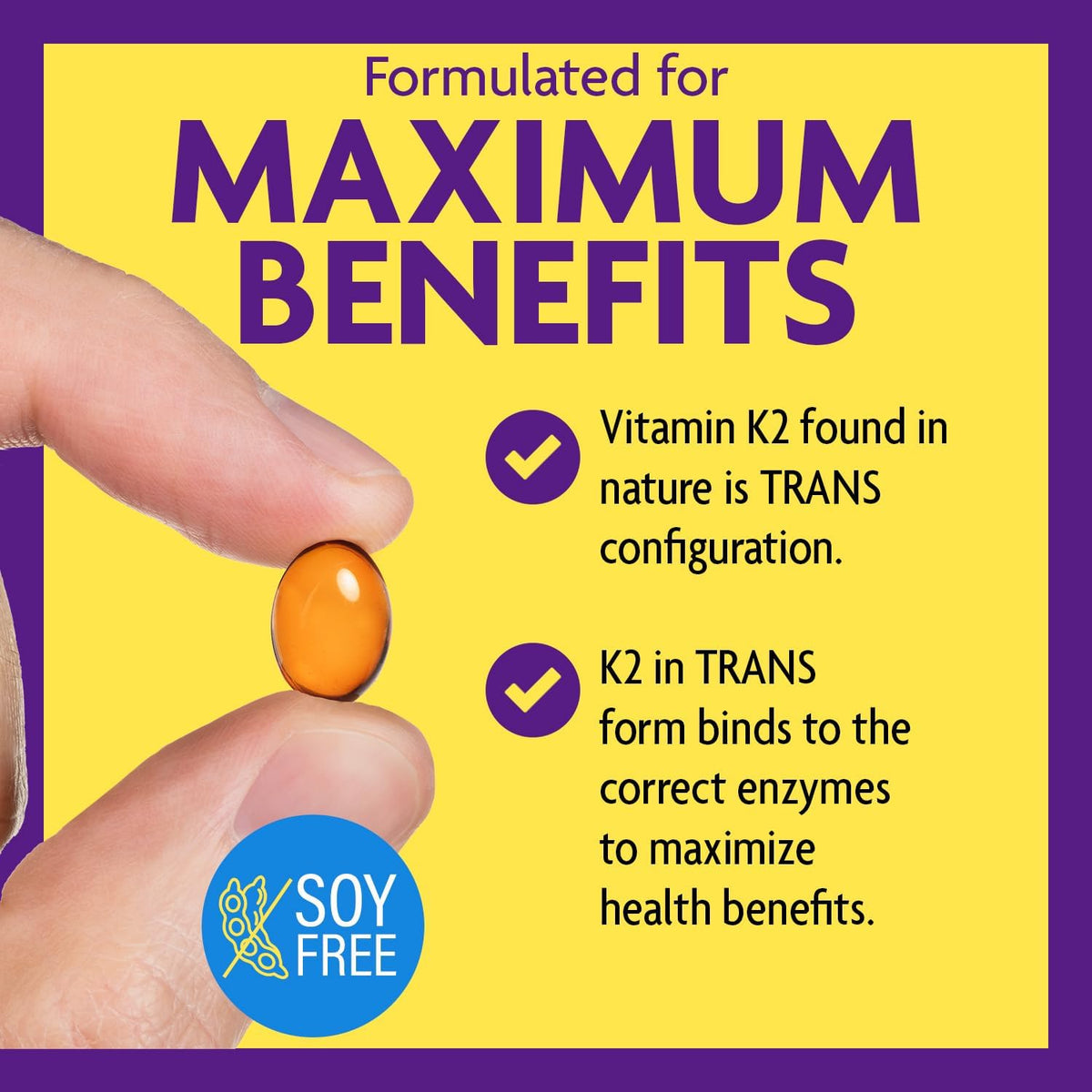 InnovixLabs Vitamin K2 & Probiotic Bundle Full Spectrum Vitamin K2 (90 Softgel Capsules) Multi-Strain Probiotic (60 Time-Release Capsules). Supports Bones, Immune and Healthy Gut. *