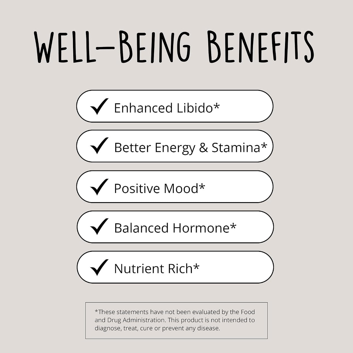 Happy Healthy Hippie Joy-Filled with Saffron Mood Support Supplement & Organic Maca Root Capsules