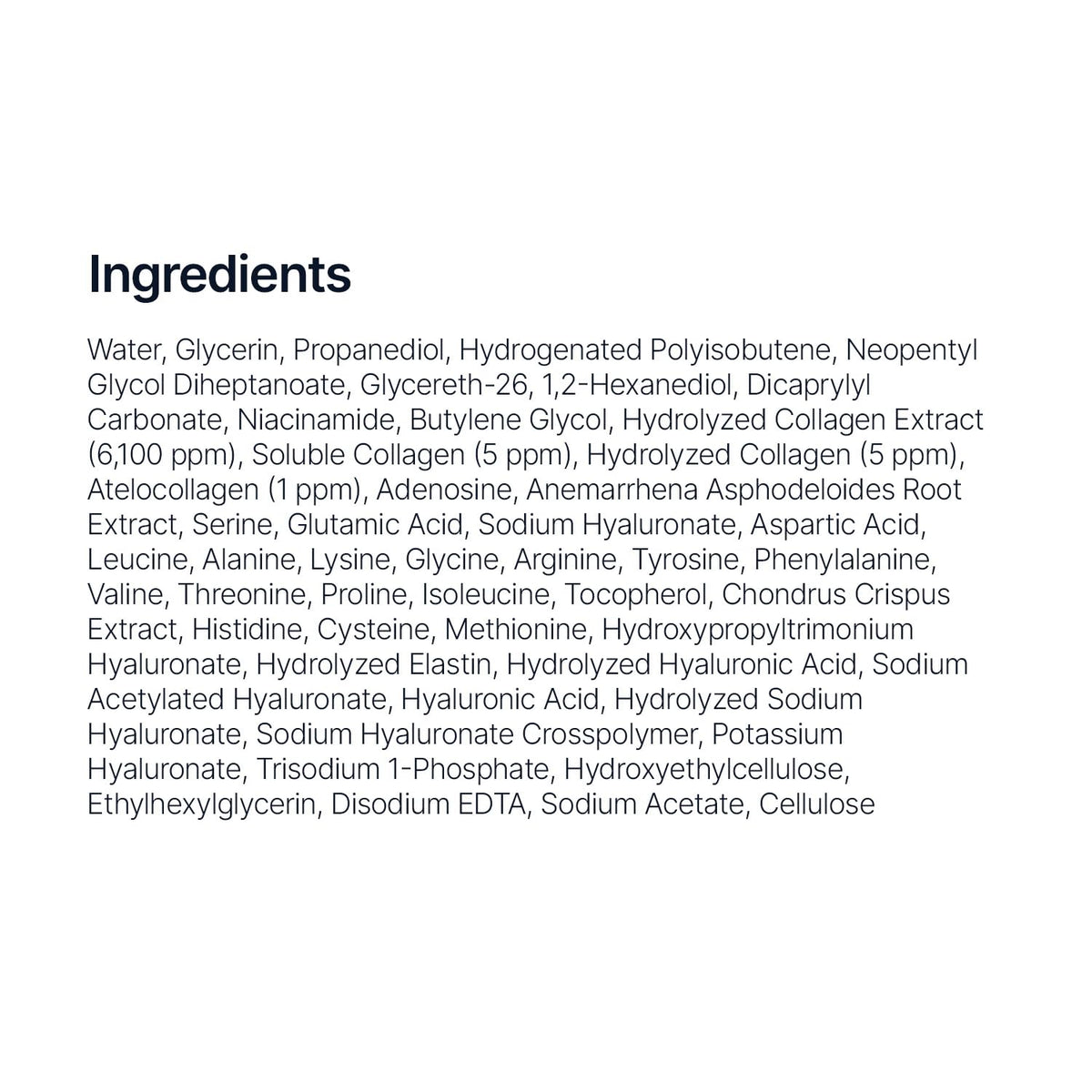 SUNGBOON EDITOR Deep Collagen Serum | 5% Volufiline + 58% Low Molecular Collagen