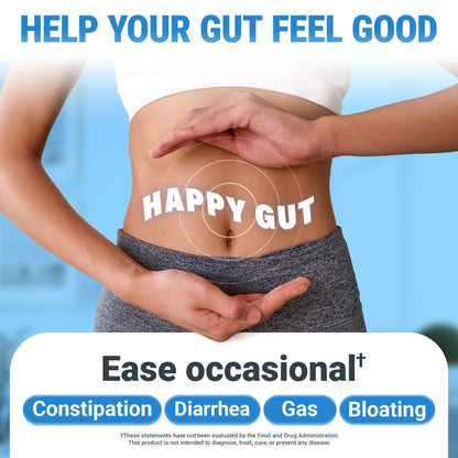 Dr. Berg Probiotic Supplement (60 Billion CFUs) - Helps Ease Occasional Constipation, Diarrhea, Gas & Bloating* - Pre and Probiotics for Digestive Health - 60 Probiotic Capsules Dr. Berg NutritionalsBuy Supplements Australia