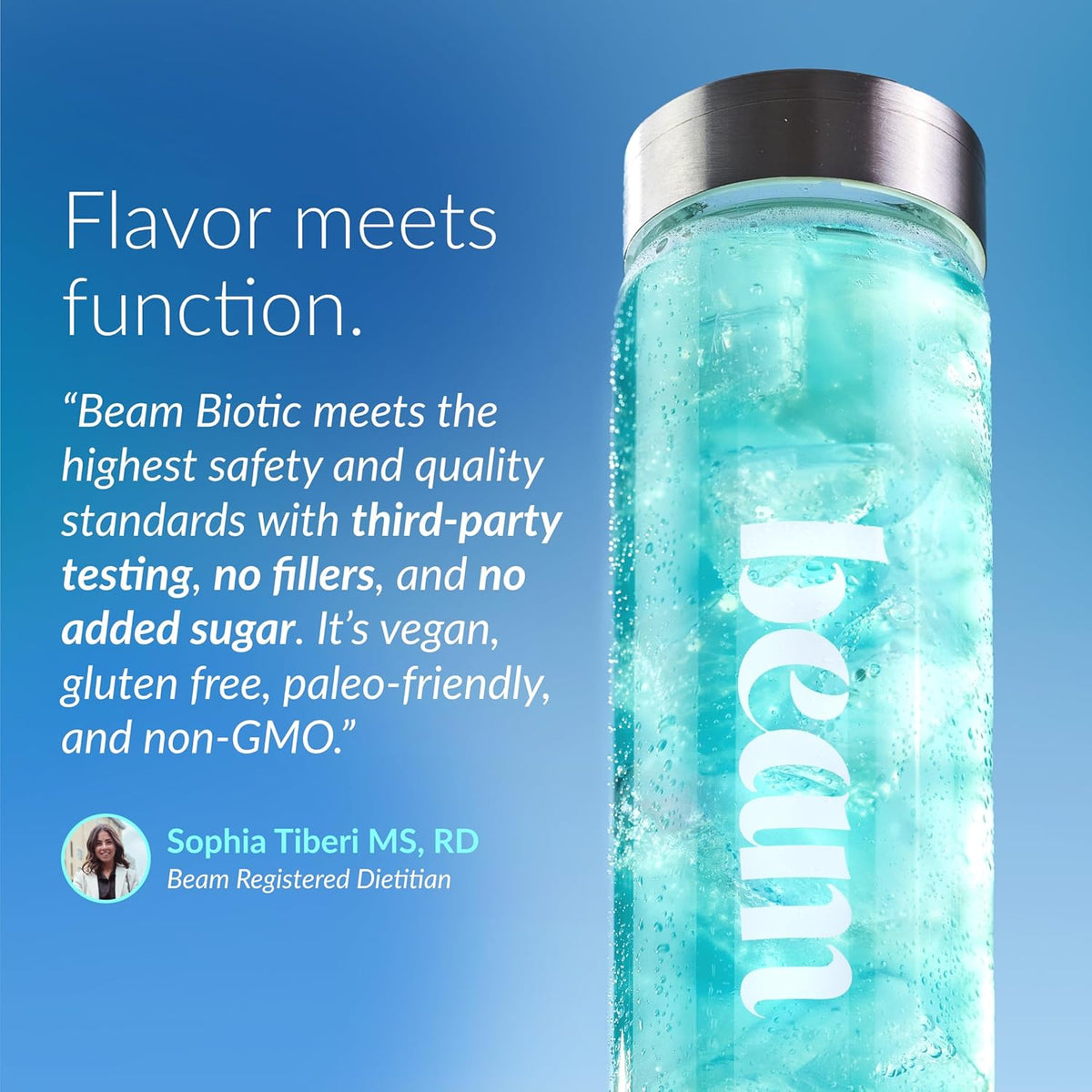 BEAM Biotic, Glow, Wellness Bundle, Biotic for Gut Health, Glow for Hormone Balance for Women
