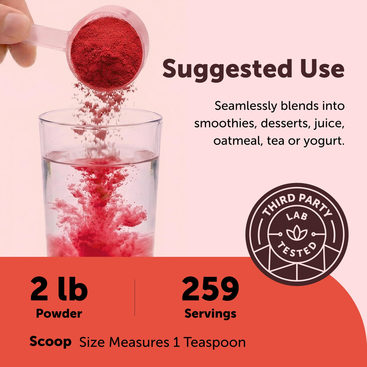 Micro Ingredients Organic Beet Root Powder, 4lb (64 oz) | Nitric Oxide Supplement, Water Soluble, Highly Concentrated Raw Beet Supplement, Superfood Drink Mix, Non-GMO, Plant Based