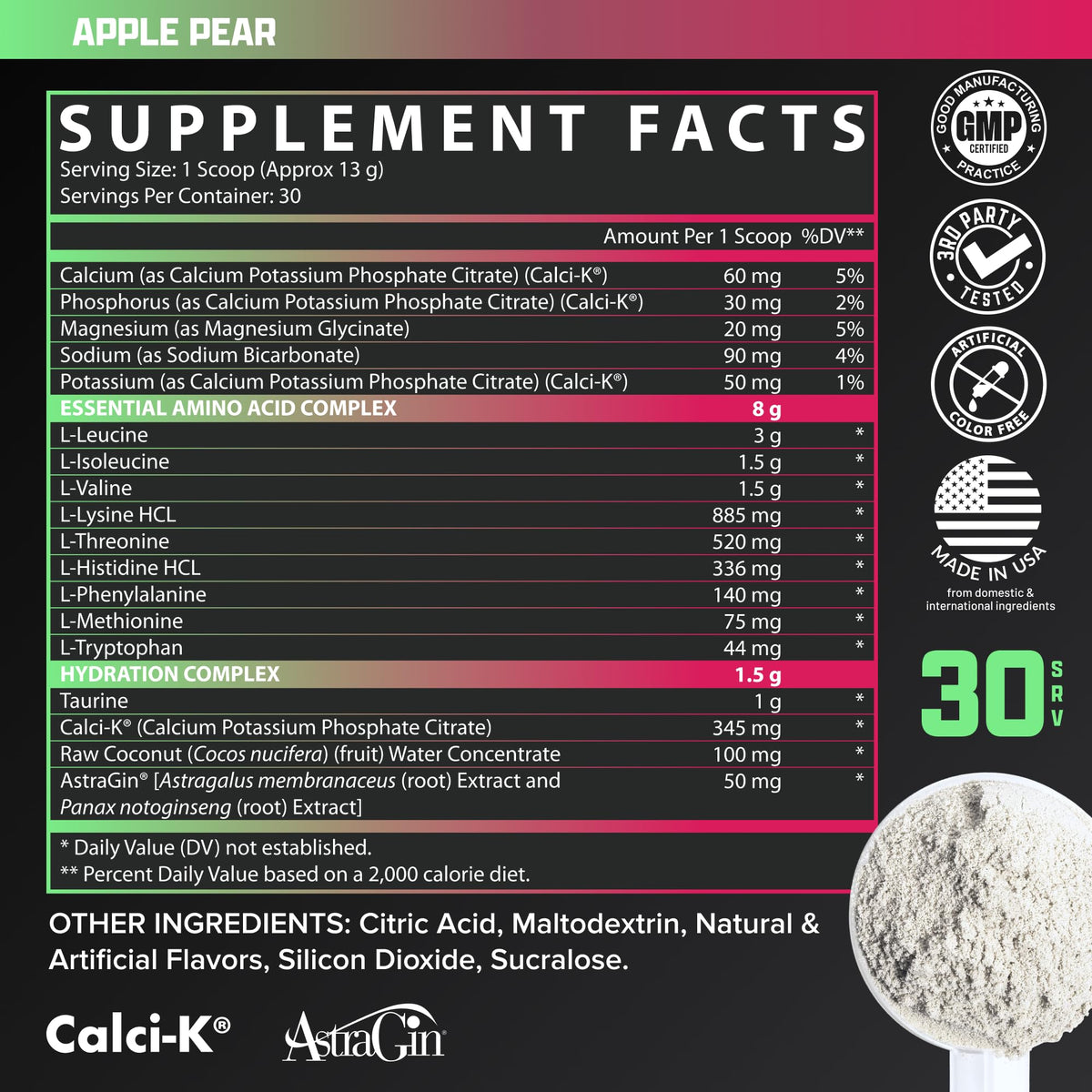 Nutrex Research EAA Hydration | EAAs + BCAA Powder | Muscle Recovery, Strength, Muscle Building, Endurance | 8G Essential Amino Acids + Electrolytes | Strawberry Watermelon 30 Serving