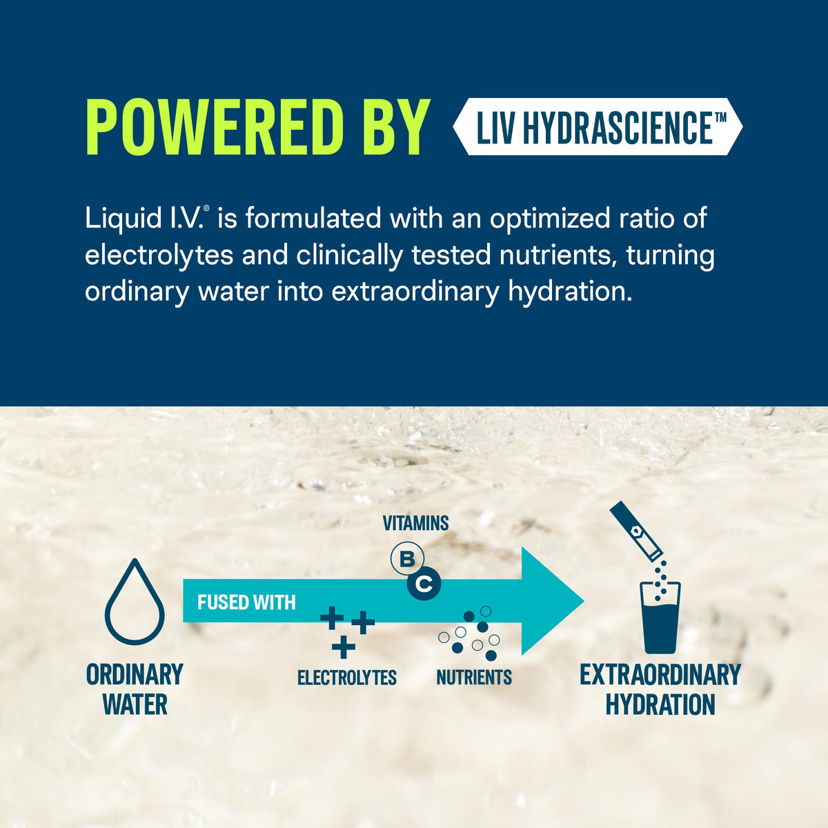 Liquid I.V.® Hydration Multiplier +Energy - BlackBerry - Peach | Electrolyte Powder Drink | 1 Pack (14 Servings)
