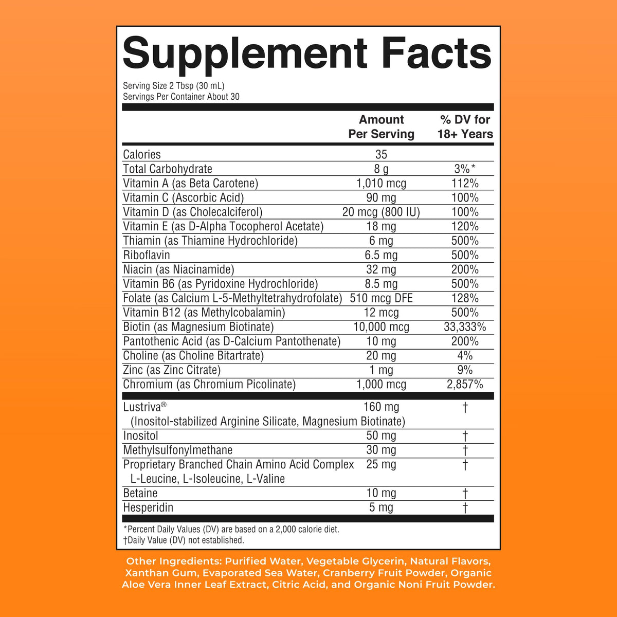 MARYRUTH'S Liquid Multivitamin + Hair Growth | Clinically Tested in Women for Thicker Hair & Facial Wrinkles | Biotin 10000mcg | Lustriva Hair Growth Supplements | Skin Care | Ages 18+ | 15.22 Fl Oz