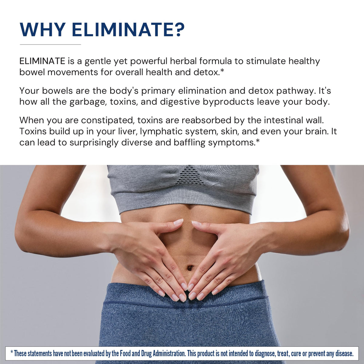 BodyHealth Intestinal Cleanse - Eliminate, Colon Cleanser Detox, Gentle Laxative Pills and Bowel Flush Constipation Relief for Adults, Body Cleanse for Colon Health