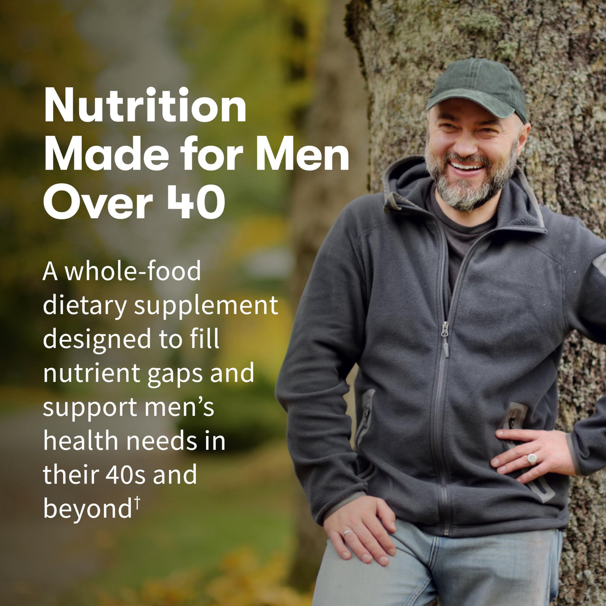 Garden of Life Organics Men's 40+ Multivitamin with Prostate Support, B12 & Vitamins – Vegan Daily Whole Food Multivitamin, Non-GMO, Certified Organic, 120 Tablets Garden of LifeBuy Supplements Australia