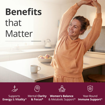 Multivitamin for Women with Vitamins and Minerals for Energy, Focus and Immune Health – Premium Daily Womens Multivitamins