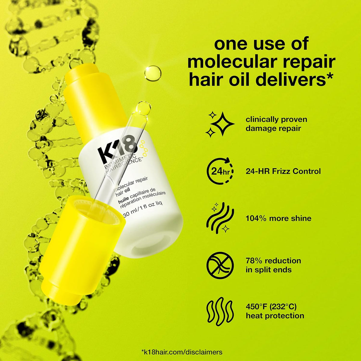 K18 Repair Bundle - Leave-In Repair Hair Mask, 4-Minute Speed Treatment(50ml), and Weightless Hair Strengthening Oil (30ml)