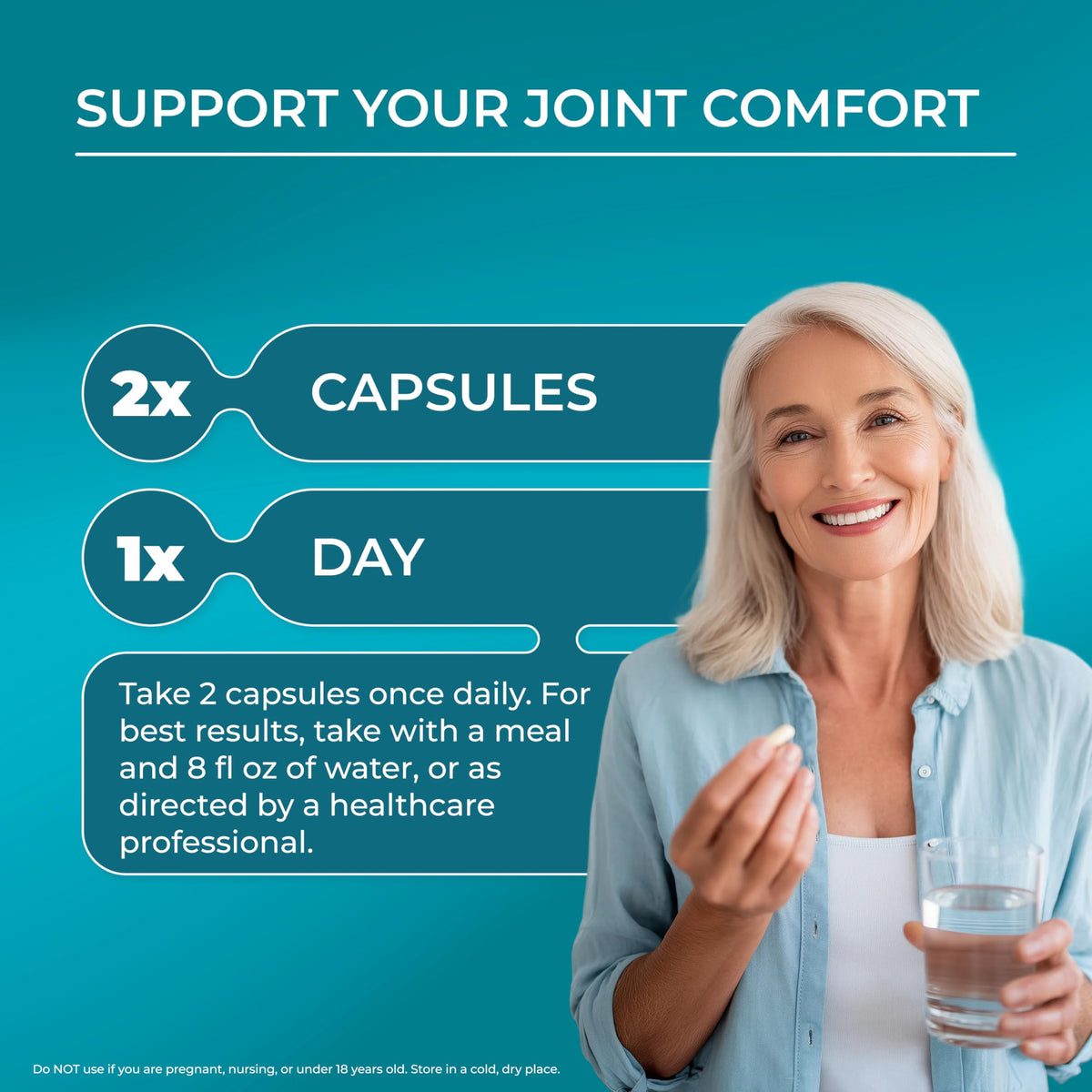 PUREHEALTH RESEARCH Comfortiq - Back Discomfort Supplement - Joint Health Support for Women & Men - with CoQ10, Turmeric, Acetyl L-Carnitine, Boswellia & More - 60 Capsules PUREHEALTH RESEARCHBuy Supplements Australia