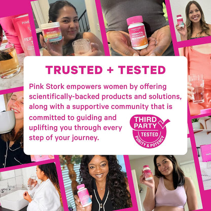 Pink Stork Total Glow Gummies for Women – Hair, Skin & Nails Vitamin with Biotin, Vitamin A, B6, B12, Folate, Zinc & More – Support for Radiant Skin, Strong Nails, and Healthy Hair – 60 Berry Gummies | Hair, Skin & Nails Vitamin with Biotin, Vitamin A, B6