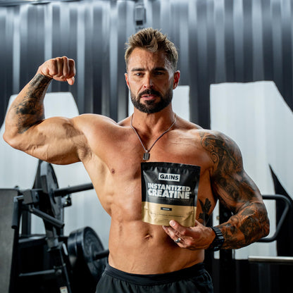 Gains in Bulk Instantized Creatine Monohydrate, Unflavored, 100 Servings