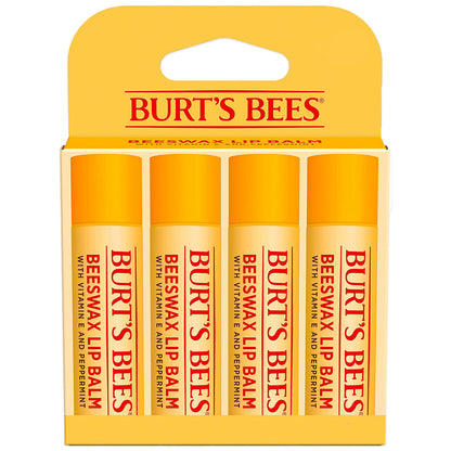 Burt's Bees Lip Balm - Original Beeswax, Lip Moisturizer With Responsibly Sourced Beeswax