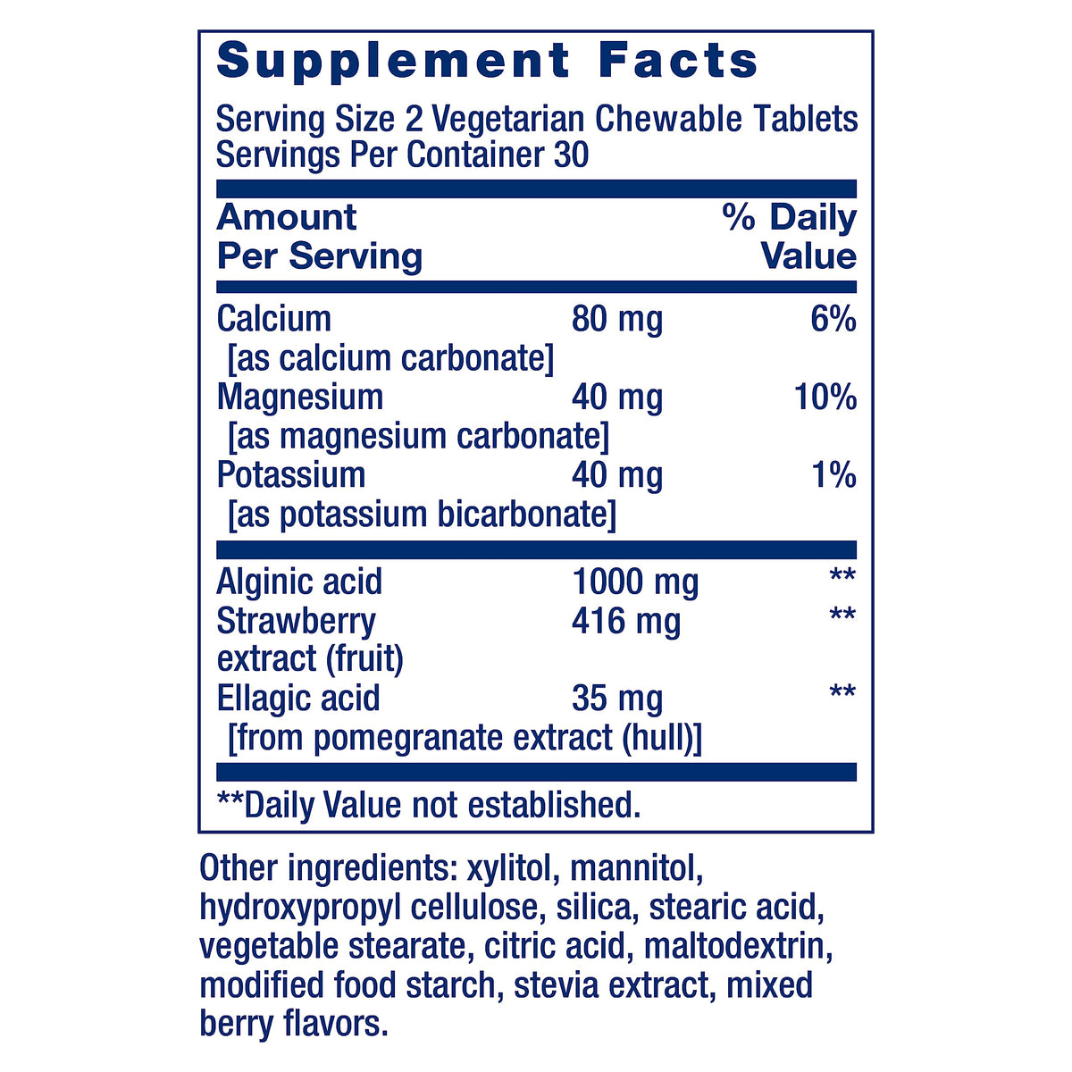 Life Extension Esophageal Guardian, alginic Acid, Potassium Bicarbonate, get Long-Lasting Relief from gastric Distress, Vegetarian, Non-GMO
