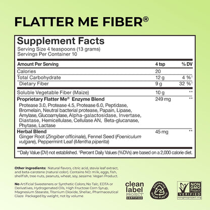 HUM Best of Berberine Supplement Flatter Me Fiber Supplement