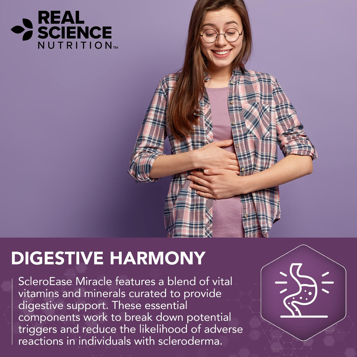 Real Science Nutrition ScleroEase Miracle Offers Relief to sufferers of Scleroderma, Supporting Flexible & Supple Skin, Comfortable Joint Movement, Comfortable Digestion, and Healthy Skin Real Science NutritionBuy Supplements Australia