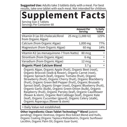 Garden of Life Calcium Supplement with Magnesium & Organic Vitamin D3 K2, Made from Whole Foods, Gluten-Free, 180 Count Garden of LifeBuy Supplements Australia