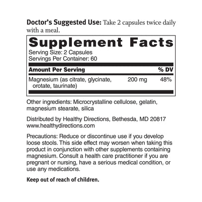 Dr. Sinatra's Magnesium-Broad-Spectrum with Magnesium Glycinate and Citrate
