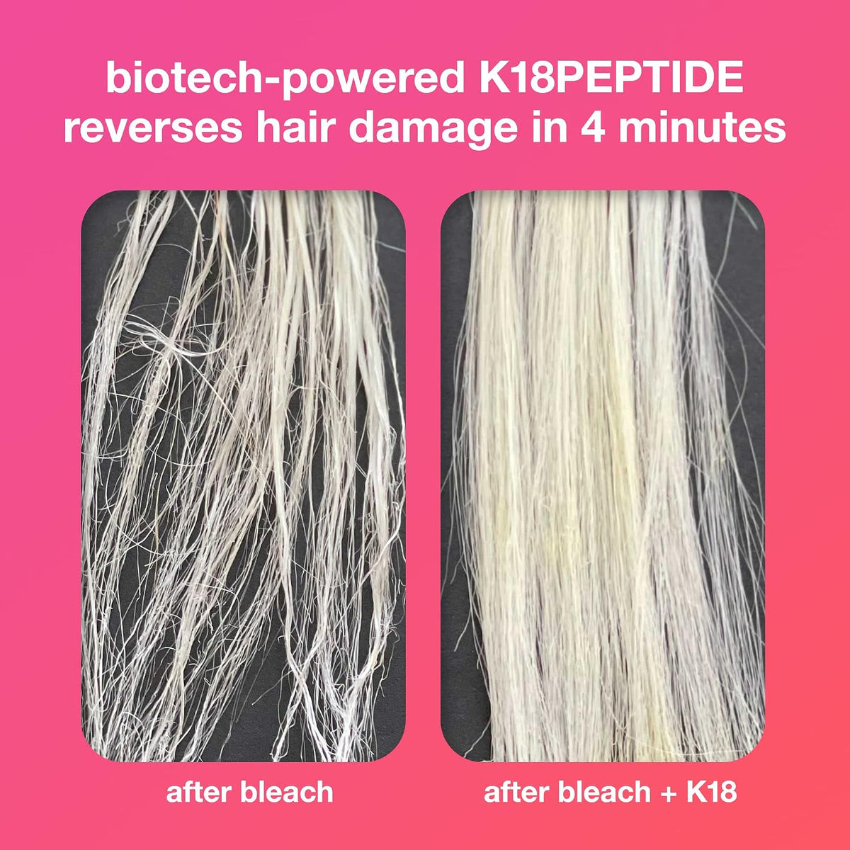 K18 Hair Repair Kit - Hair Mask (15ml) and Detox Shampoo (8.5 oz)