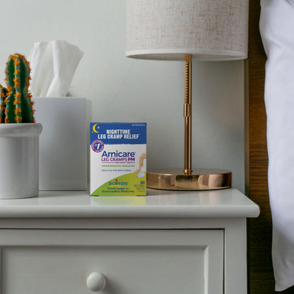 Boiron Arnicare Leg Cramps PM for Nighttime Relief from Cramping and Stiffness in Feet or Calves - 60 Tablets BoironBuy Supplements Australia