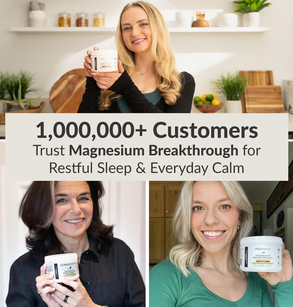 BIOptimizers Magnesium Breakthrough Drink - 8 Forms of Magnesium, Electrolytes, Sleep Health, Stress, Muscle Recovery, Heart Support | Glycinate, Citrate, Malate- Raspberry Lemon BIOptimizers buy supplements Au
