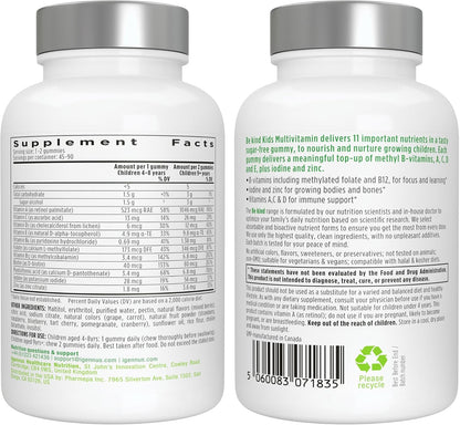 Igennus Methylated Kids Multivitamin Gummy + Advanced Elderberry Immune Gummies, Kids Immune Bundle 4y+, Includes 4-in-1 Comprehensive Complex with Vitamin C, Zinc & D3, Clean Label & Vegetarian