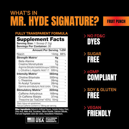ProSupps Mr. Hyde Signature Fruit Punch and Dr. Jekyll Signature Blueberry Lemonade Bundle
