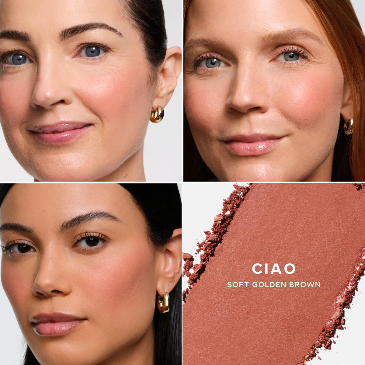 Saie Cheek Flush Duo - Dew Liquid Blush (.40 oz, Spicy), SuperSuede Baked Powder Blush (.01 oz, Ciao) - Layerable, Skin-Nourishing Blushes for a Seamless Radiant Finish SaieBuy Supplements Australia