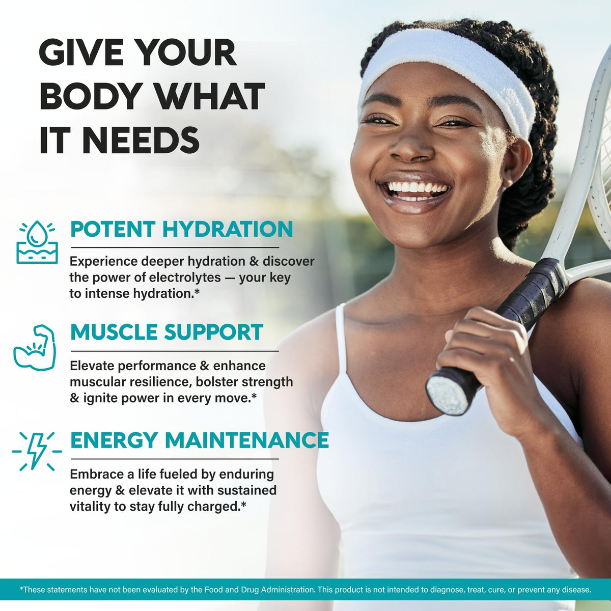 Electrolytes - Electrolyte Tablets with Magnesium, Sodium, Potassium, Chloride, Vitamins D3 & B6, Kelp Powder - Salt Pills - Lab Tested - Oral Tablets as Capsules - Vegan & Keto Friendly - 120 Tabs