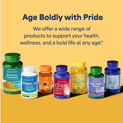 Puritan's Pride Premium Lutigold™ Lutein Carotenoid 40 mg with Zeaxanthin for Men and Women, Dietary Supplement for Eye Health Support, 2 Month Supply, 60 Easy-to-Swallow Softgels