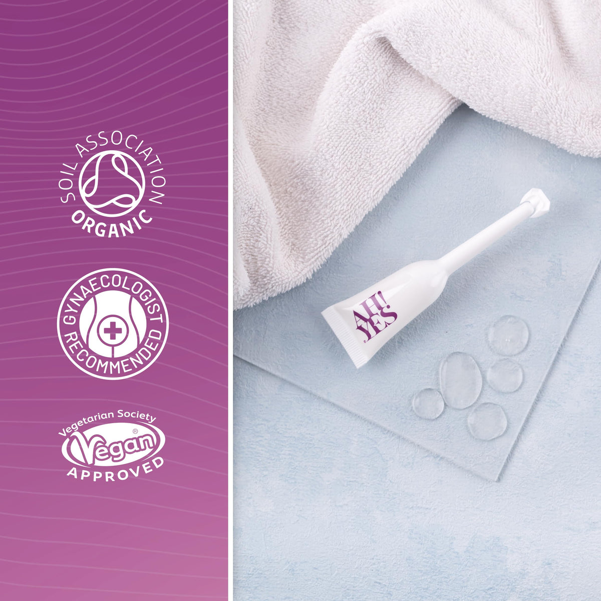 AH! YES® Long Lasting Vaginal Moisturizer for Vaginal Dryness, Water Based & Estrogen-Free, 6 Pre-Filled Applicators AH! YES buy supplements Au