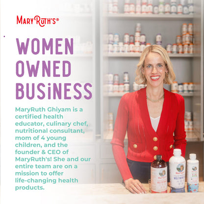 MARYRUTH'S Organics Multivitamin & Multimineral with Iron for Toddlers | USDA Organic | Sugar Free | Multivitamin Liquid Drops for Kids Ages 1-3 | Immune Support | Vegan | Non-GMO | 2 Fl Oz