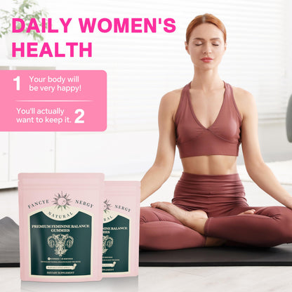 Vaginal Probiotics for Women – Premium Feminine Balance Gummies for Women, Hawaiian Pineapple Flavor, Support Healthy Odor and Vaginal Flora, pH Balance