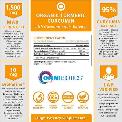 Turmeric Curcumin + Milk Thisle Capsules + Magnesium Glycinate + Myo-Inositol
