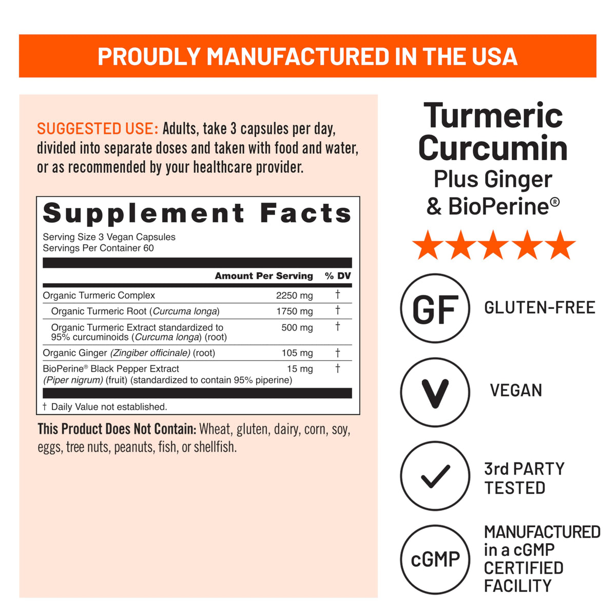 NatureWise Curcumin Turmeric 2250mg - 95% Curcuminoids & BioPerine Black Pepper Extract for Advanced Absorption - Daily Joint and Immune Health Support