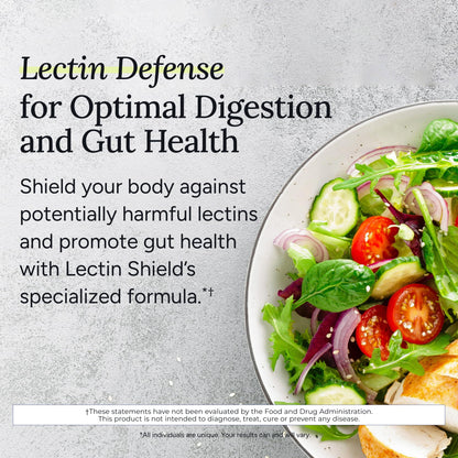 Gundry MD® Lectin Shield, Gut Health and Digestion Supplement, Helps Block Potentially Harmful Lectins, Supports Digestive Comfort, and Intestinal Health, 30 Day Supply Gundry MDBuy Supplements Australia