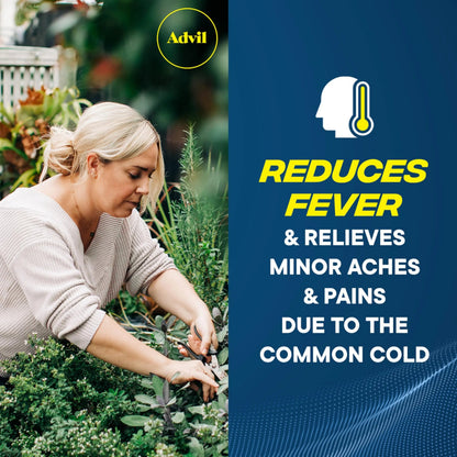 Advil Ibuprofen Coated Caplets Pain Reliever and Fever Reducer 200 Milligram 24Ct AdvilBuy Supplements Australia