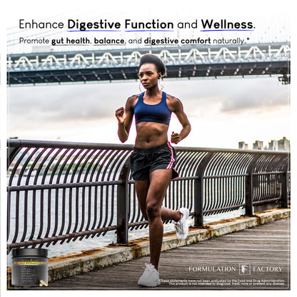 Formulation Factory Probiotics for Women & Men - Gut Intellect 10-in-1 Digestive Enzymes with Prebiotics and Postbiotics - Total Gut Health Supplement