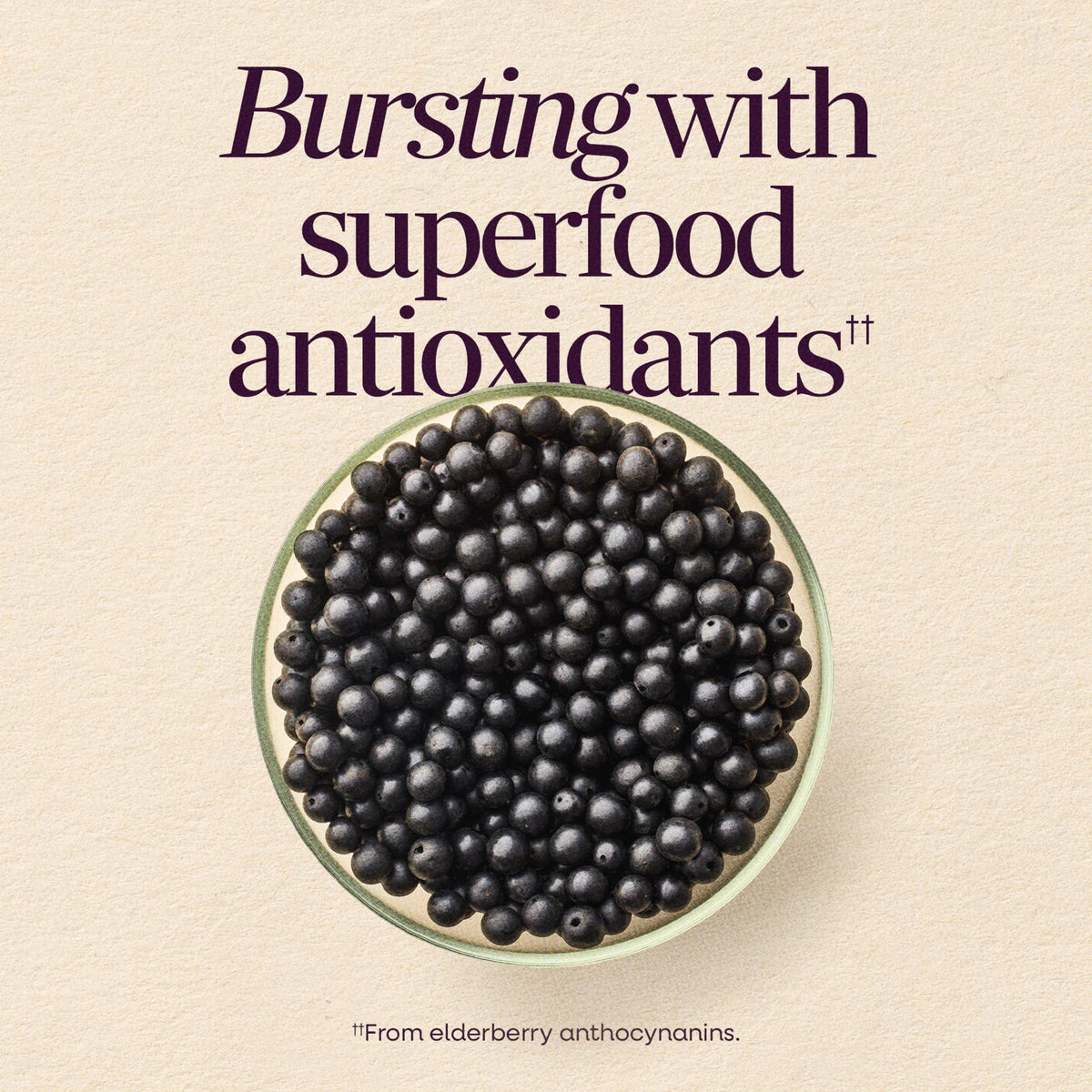 Nature’s Way Sambucus Elderberry Gummies, Immune Support Gummy for Adults & Kids Ages 4+ with Black Elderberry Extract, Vitamin C